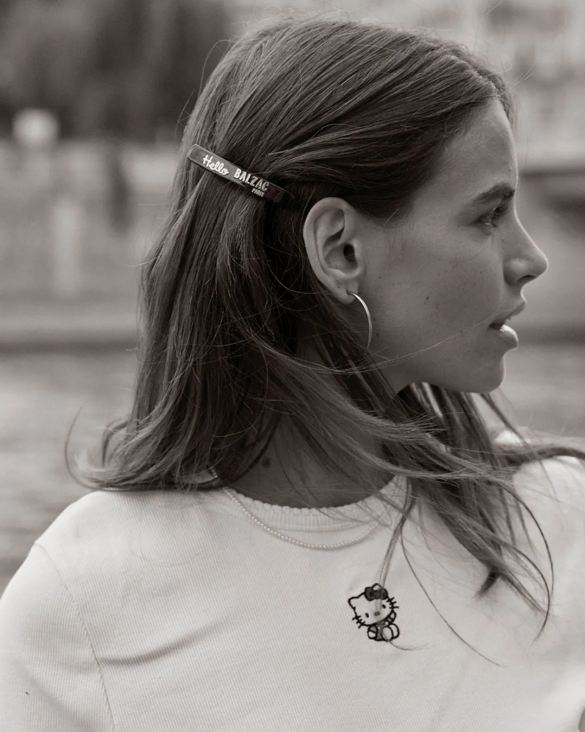 Balzac Paris Barrette Kathy Tortoise et doré Hot