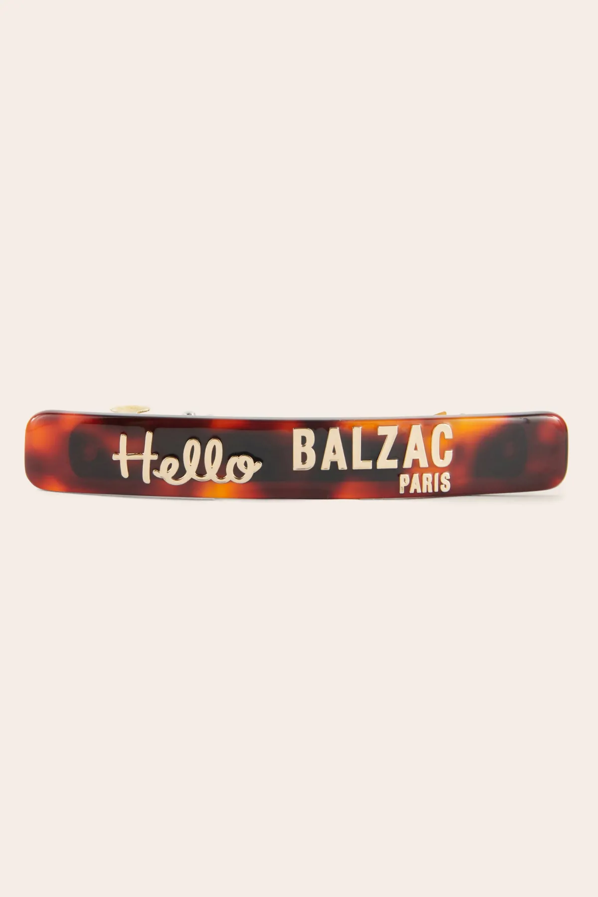 Balzac Paris Barrette Kathy Tortoise et doré Hot