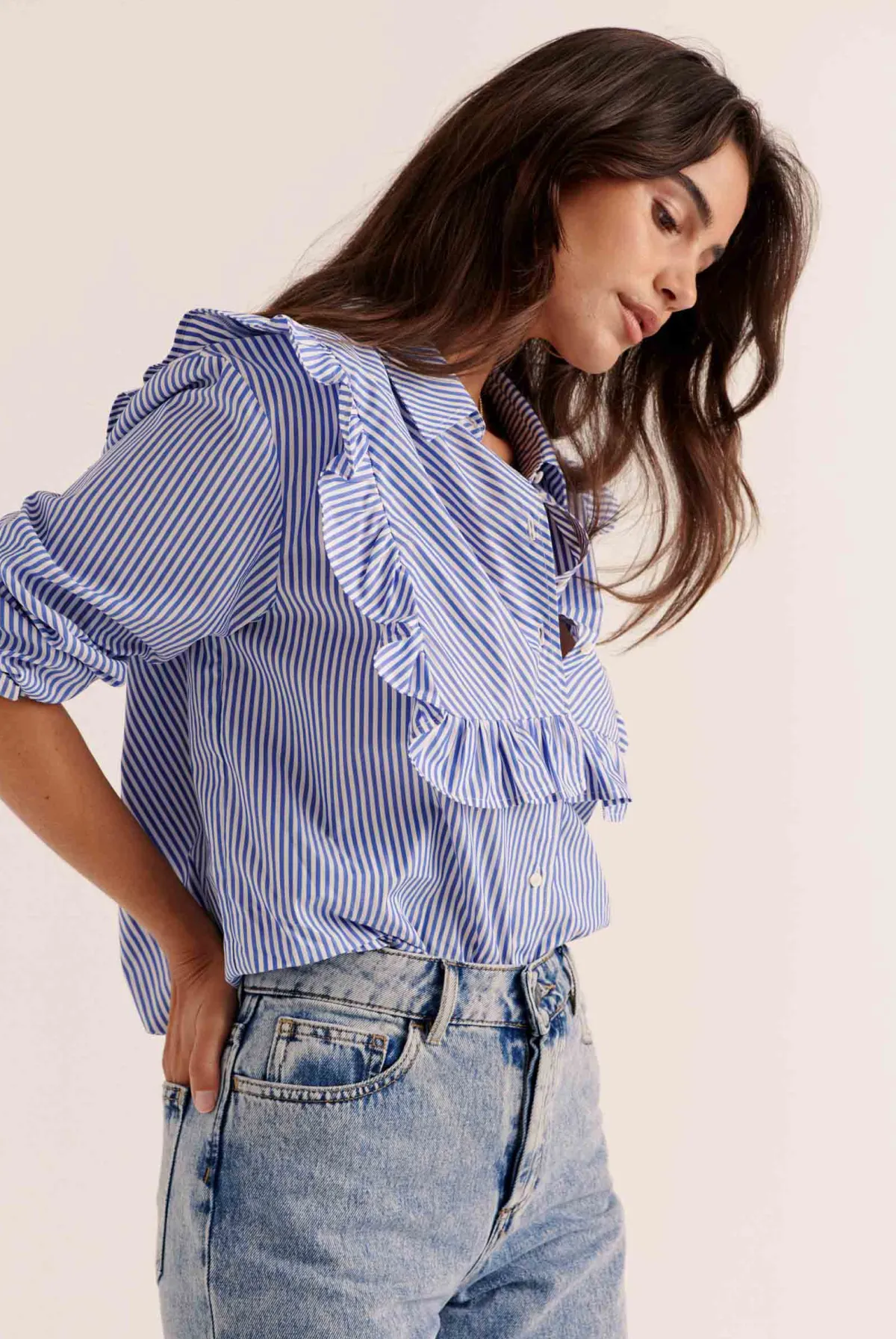 Balzac Paris Blouse Cassi Rayures bleu Online