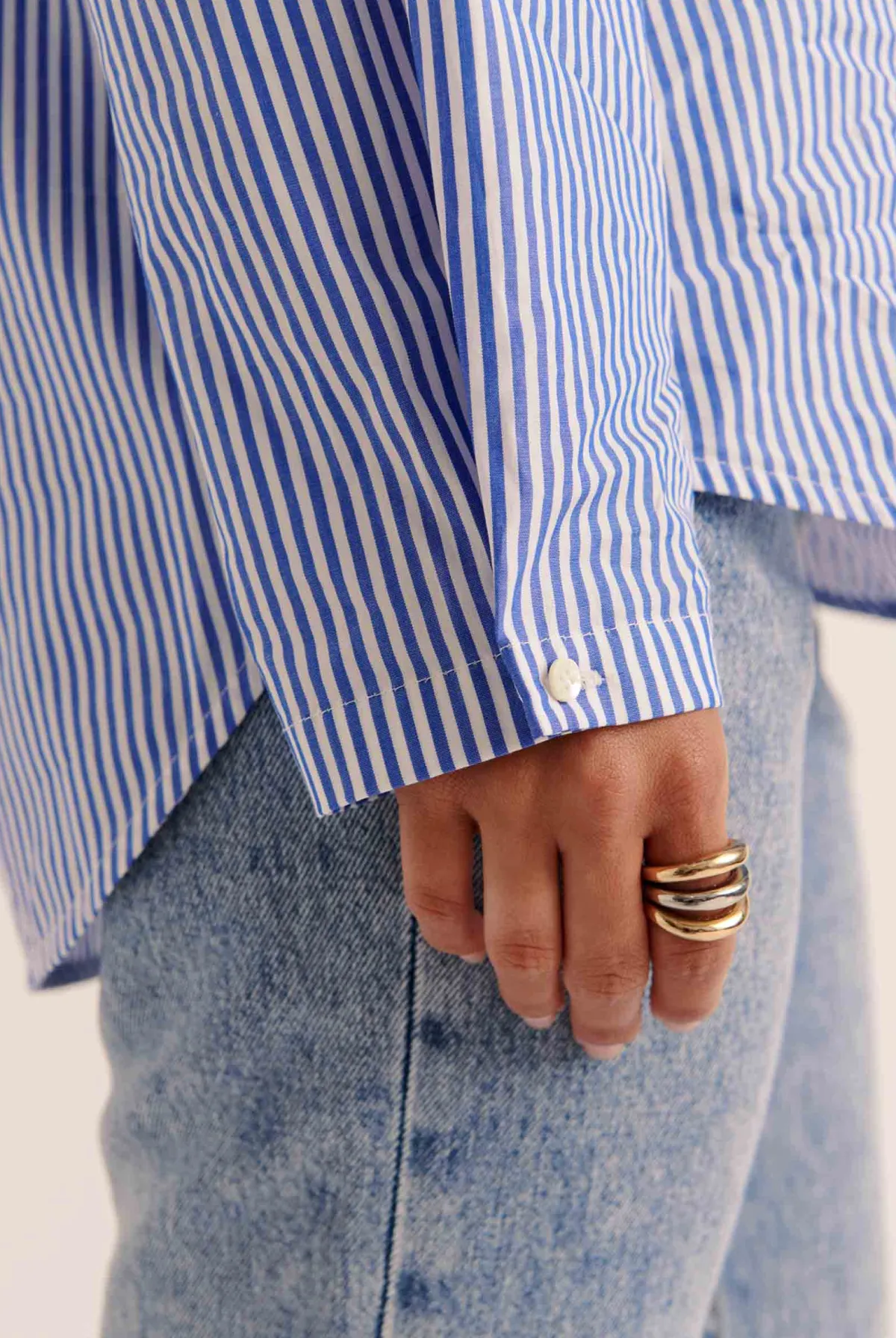 Balzac Paris Blouse Cassi Rayures bleu Online