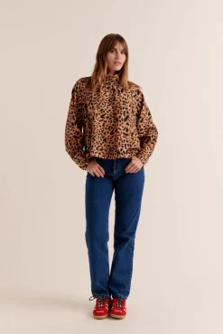 Balzac Paris Blouse Mona Guépard cappuccino Shop