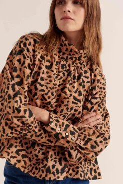 Balzac Paris Blouse Mona Guépard cappuccino Shop