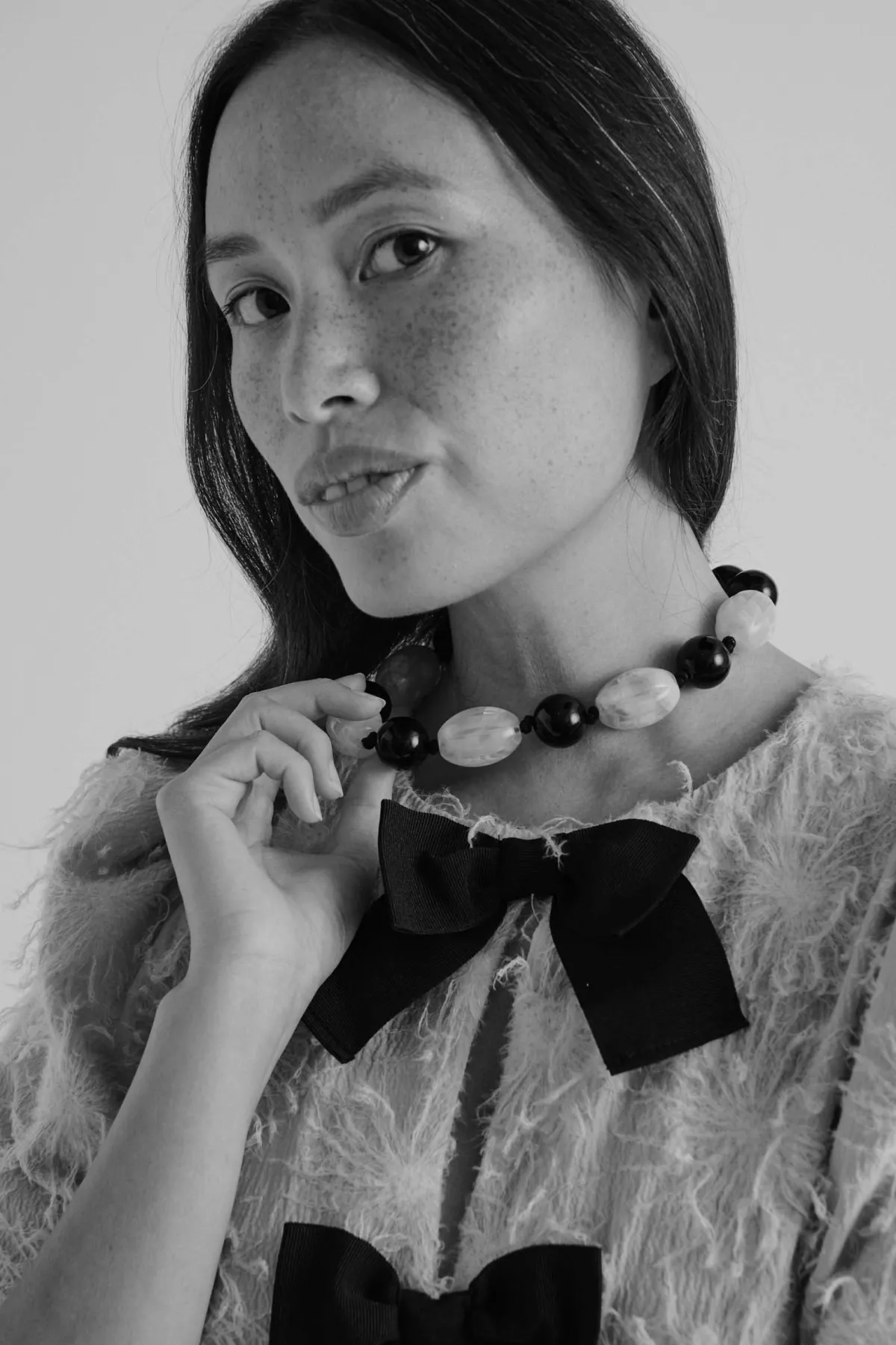 Balzac Paris Blouse Naomi Broderie fleur écru Fashion