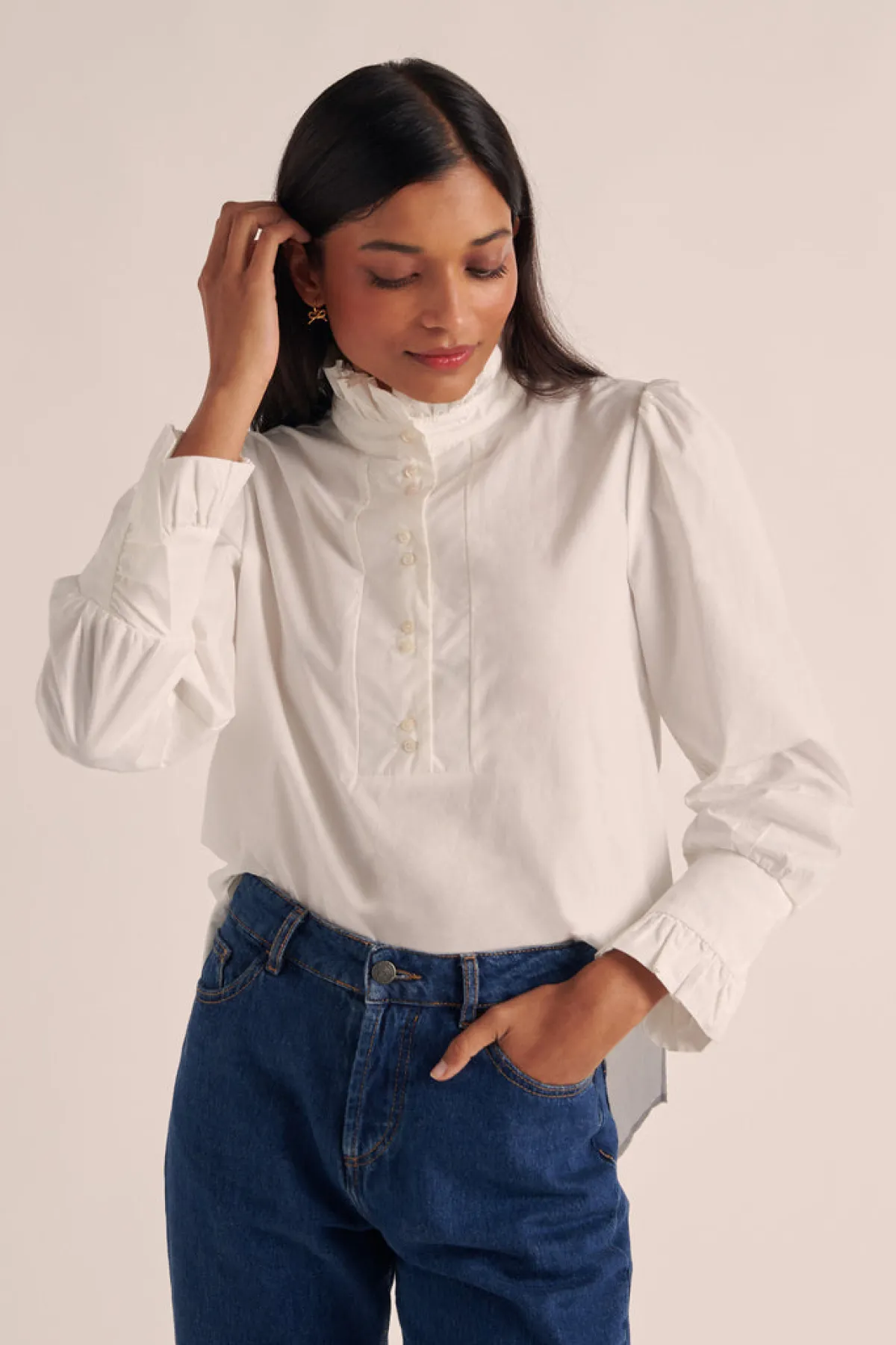 Balzac Paris Blouse Source Blanc Discount