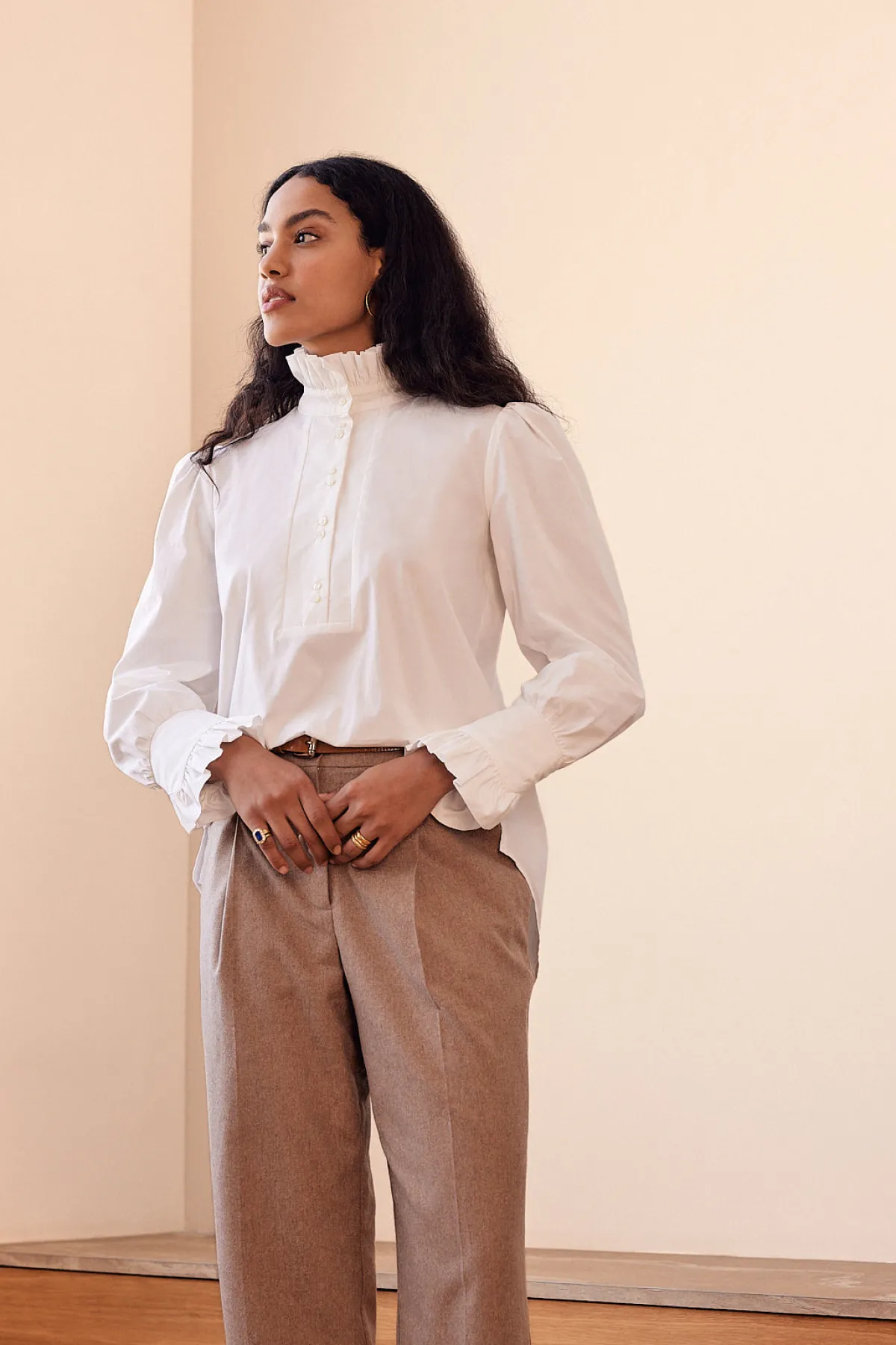 Balzac Paris Blouse Source Blanc Discount