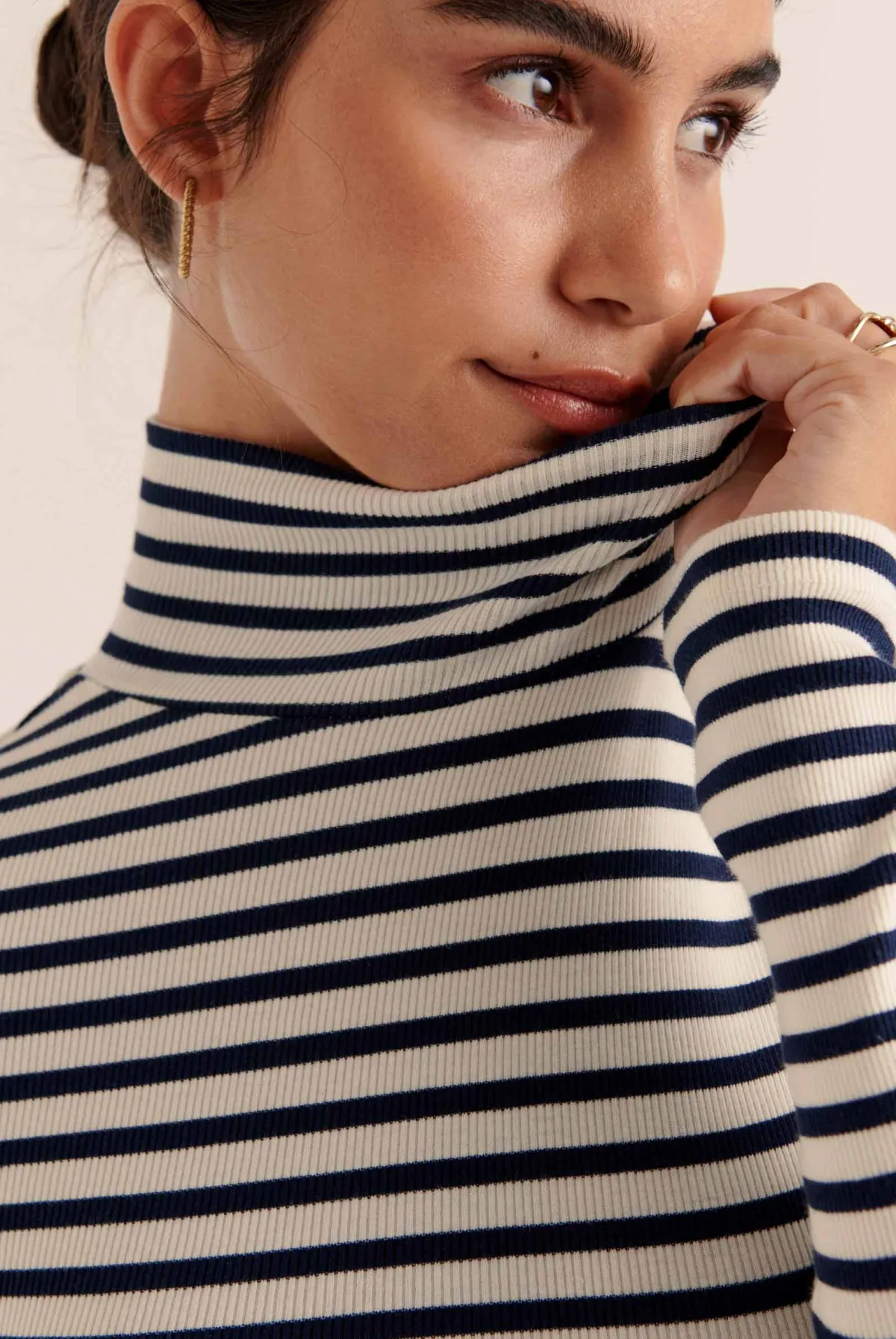 Balzac Paris Body Légendaire marine et écru Rayures Discount