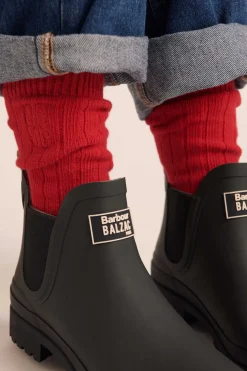 Balzac Paris Bottines de pluie Aude Kaki barbour x bp Discount