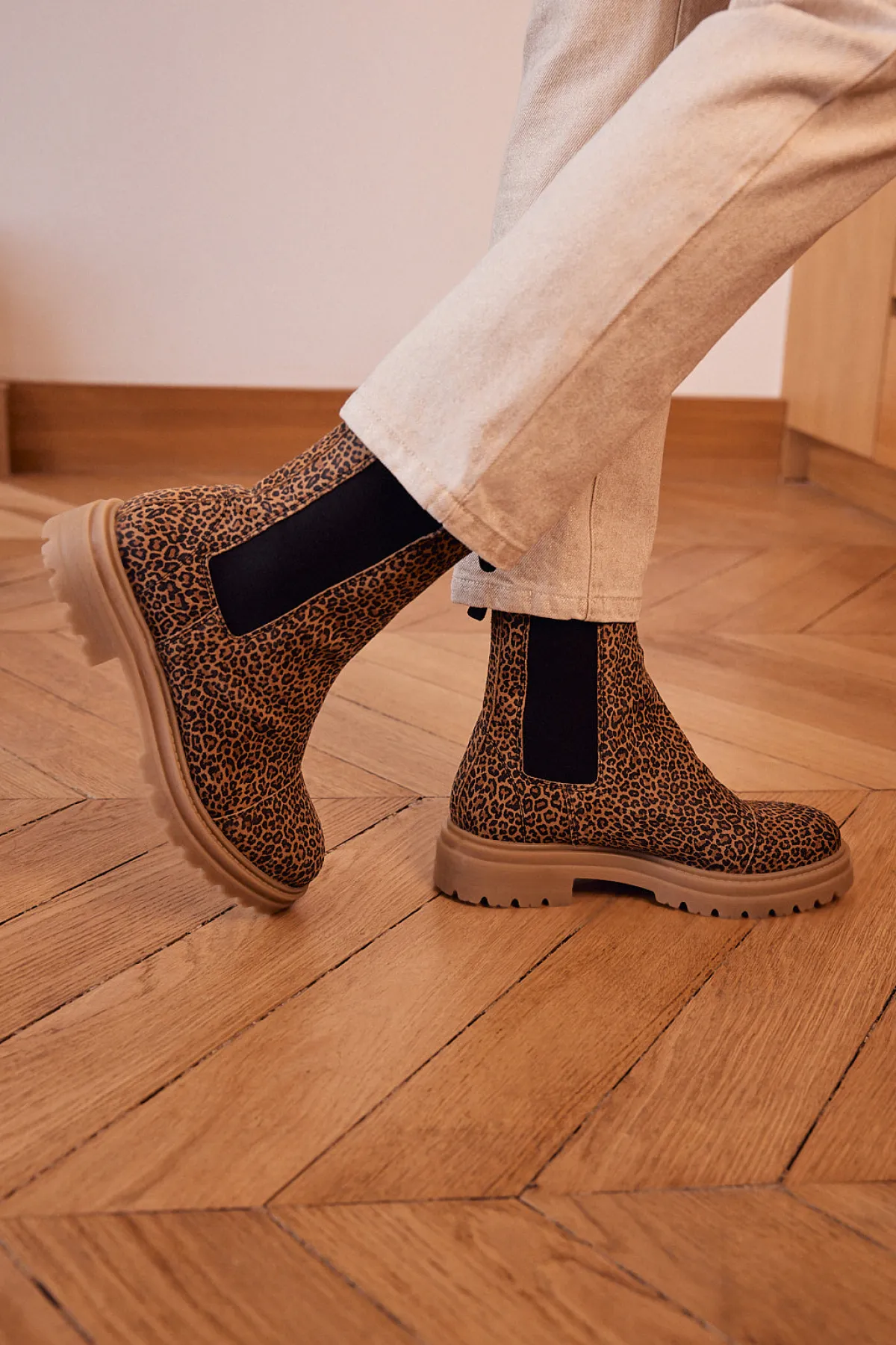Balzac Paris Bottines Fleuron Léopard Best