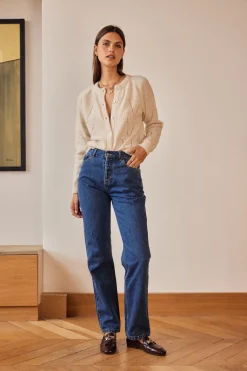 Balzac Paris Cardigan Caleb blanc naturel Écru Store