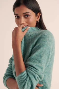 Balzac Paris Cardigan Come Bleu vert Cheap