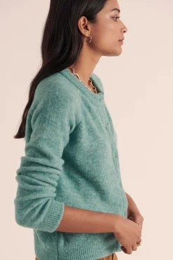 Balzac Paris Cardigan Come Bleu vert Cheap
