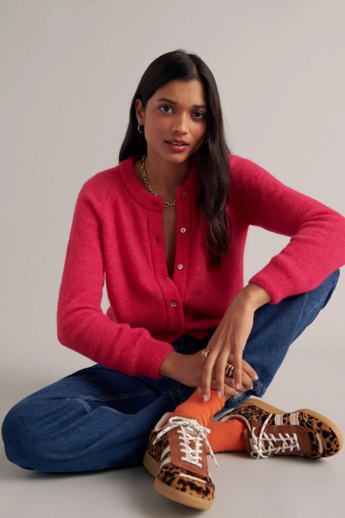 Balzac Paris Cardigan Come Fuchsia Flash Sale