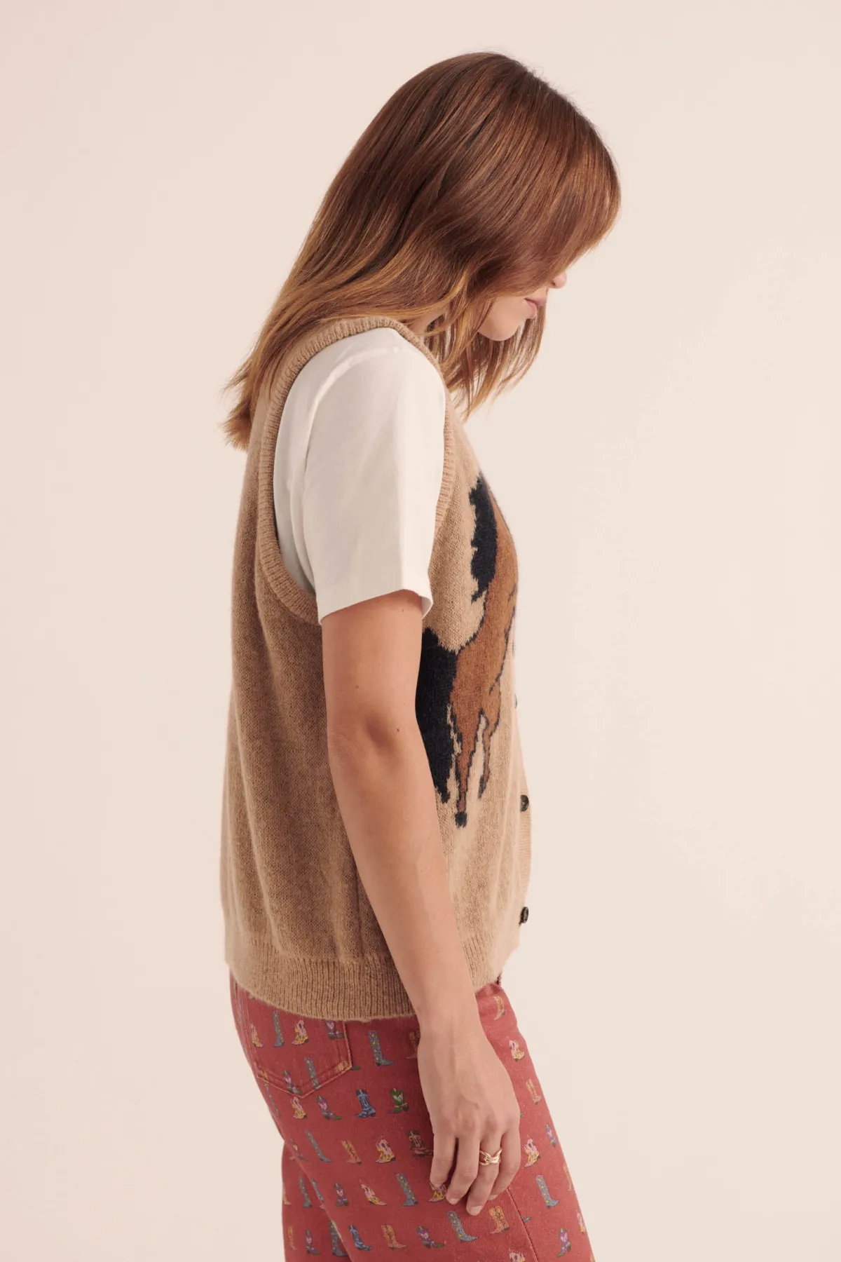 Balzac Paris Cardigan Jolly Camel et marron Sale
