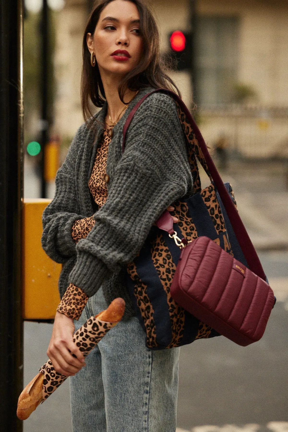 Balzac Paris Cardigan St Gilles Gris Sale