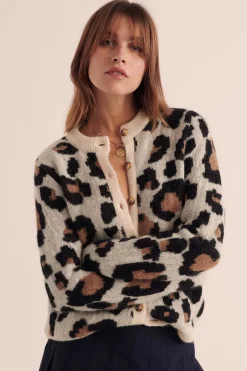 Balzac Paris Cardigan Vivien Léopard Clearance