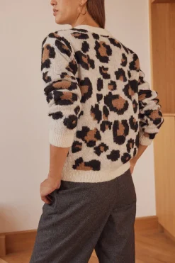 Balzac Paris Cardigan Vivien Léopard Clearance
