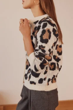 Balzac Paris Cardigan Vivien Léopard Clearance