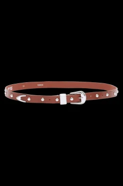 Balzac Paris Ceinture Cameron Clouté camel New