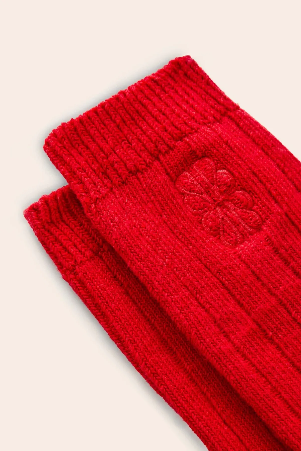 Balzac Paris Chaussettes Felice Rouge Outlet