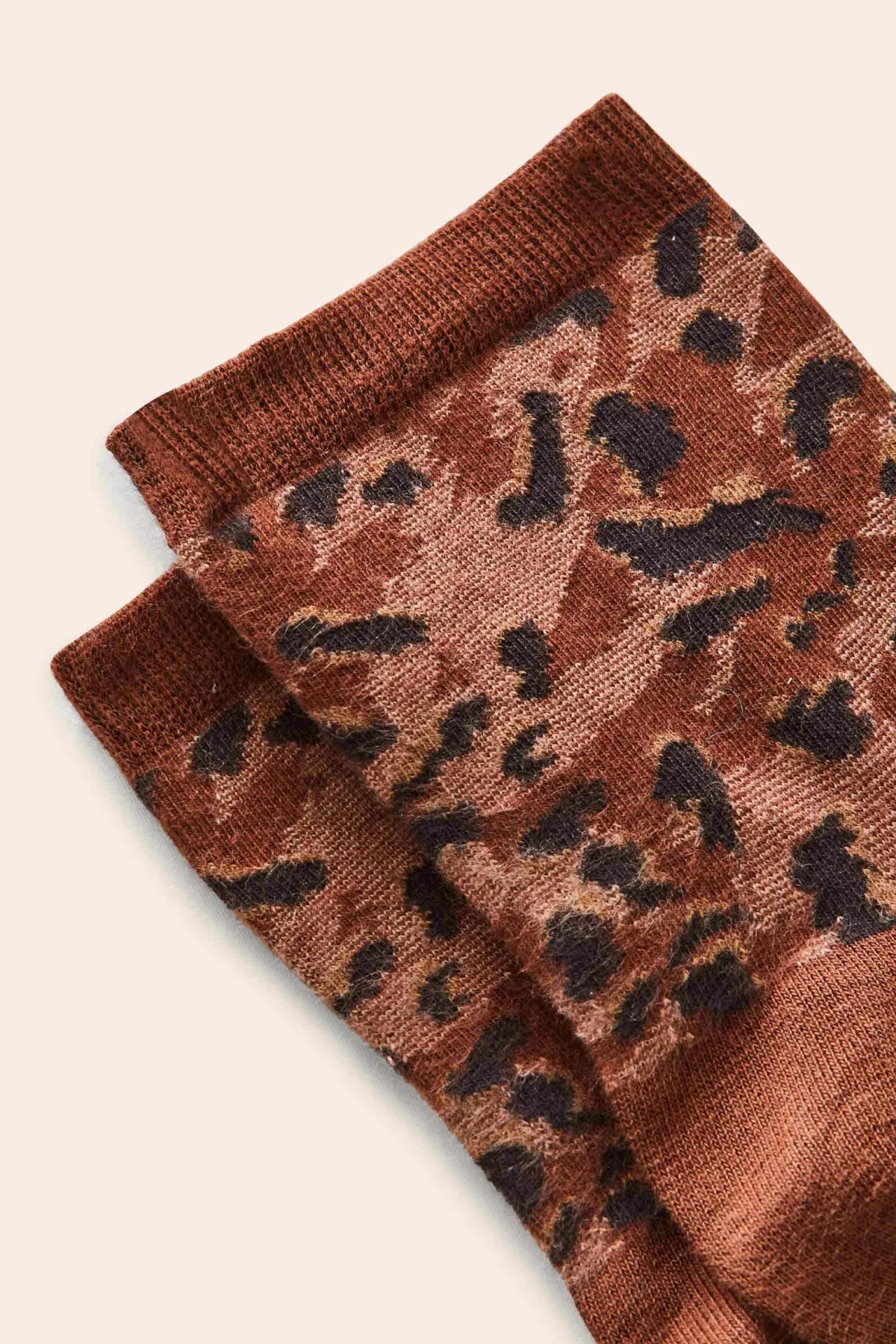 Balzac Paris Chaussettes Jason Guépard cappuccino Discount