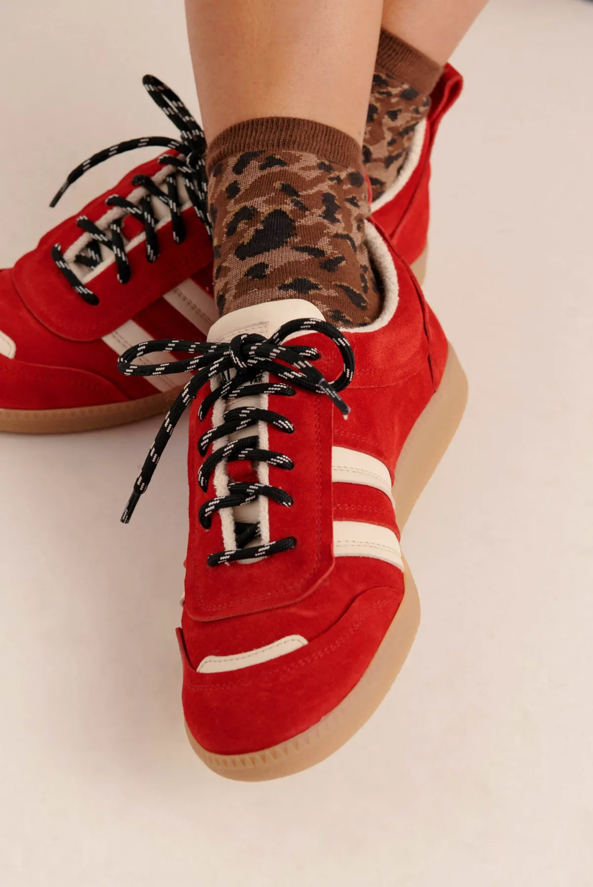 Balzac Paris Chaussettes Jason Guépard cappuccino Discount