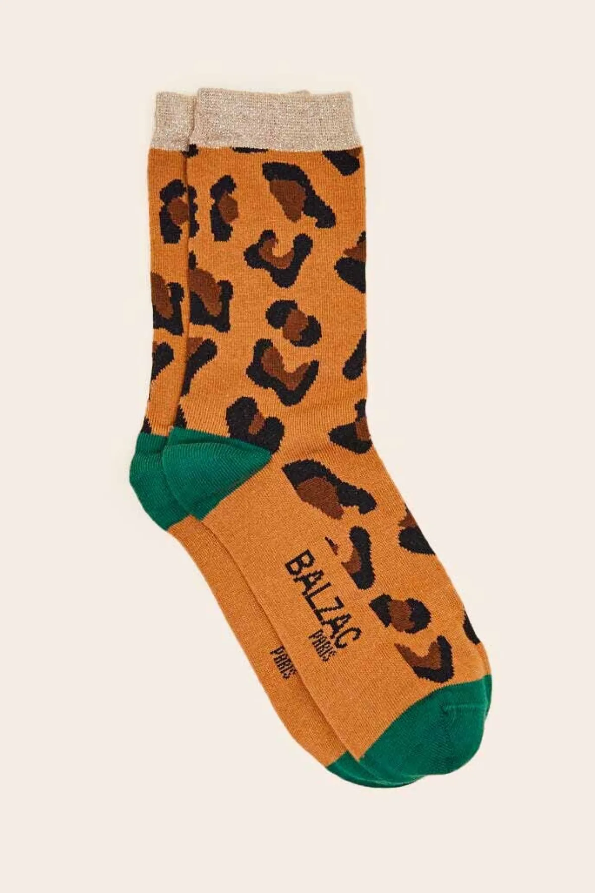 Balzac Paris Chaussettes Léo vert Sale