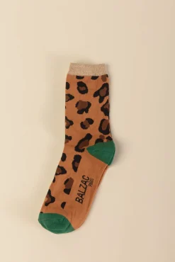 Balzac Paris Chaussettes Léo vert Sale