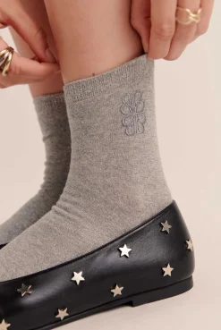 Balzac Paris Chaussettes Tobby Argenté Flash Sale
