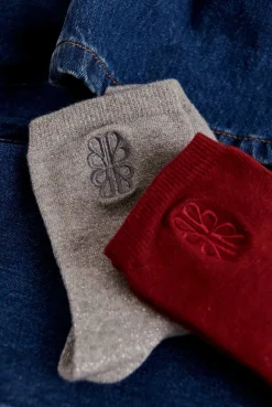 Balzac Paris Chaussettes Tobby Argenté Flash Sale