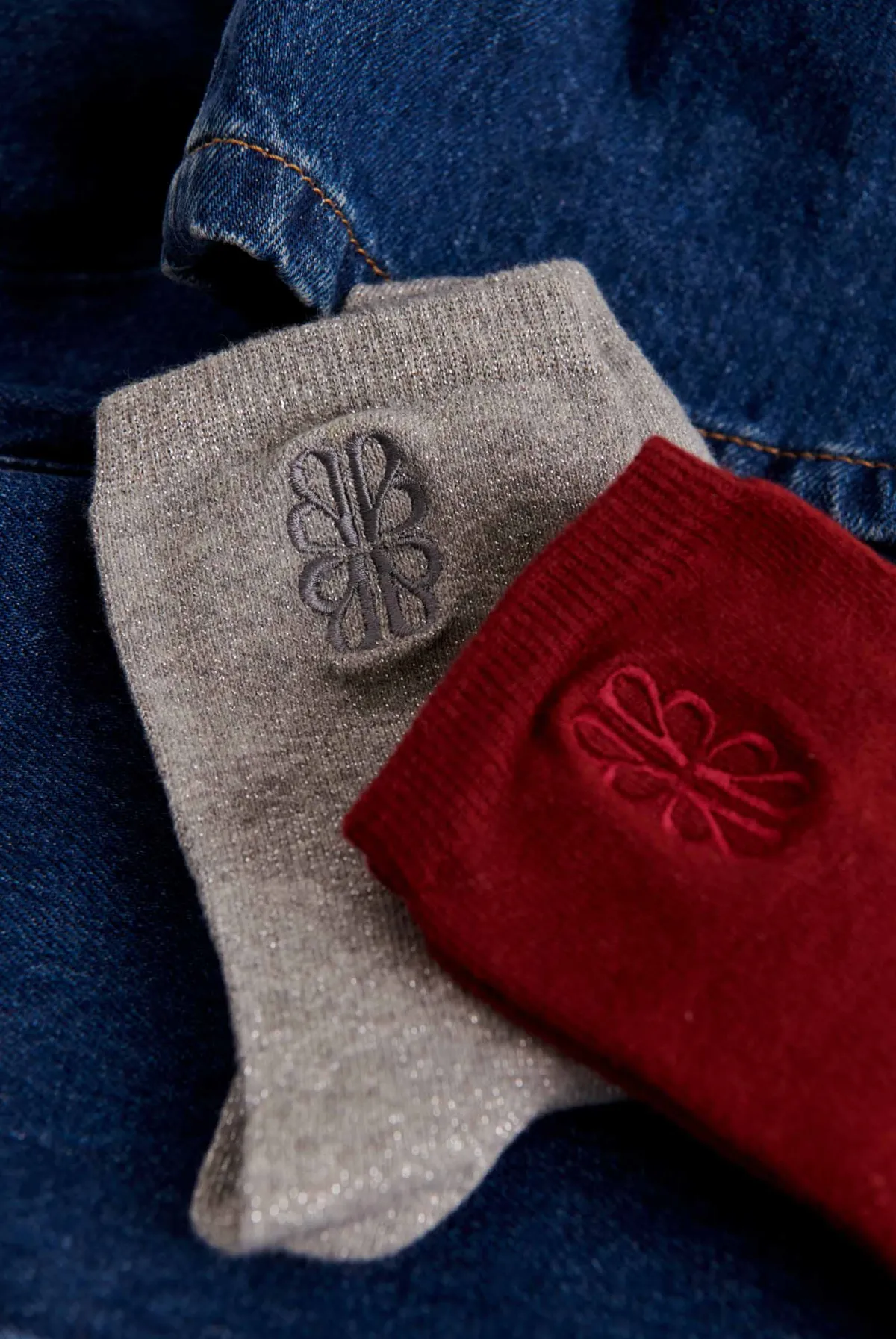Balzac Paris Chaussettes Tobby Argenté Flash Sale