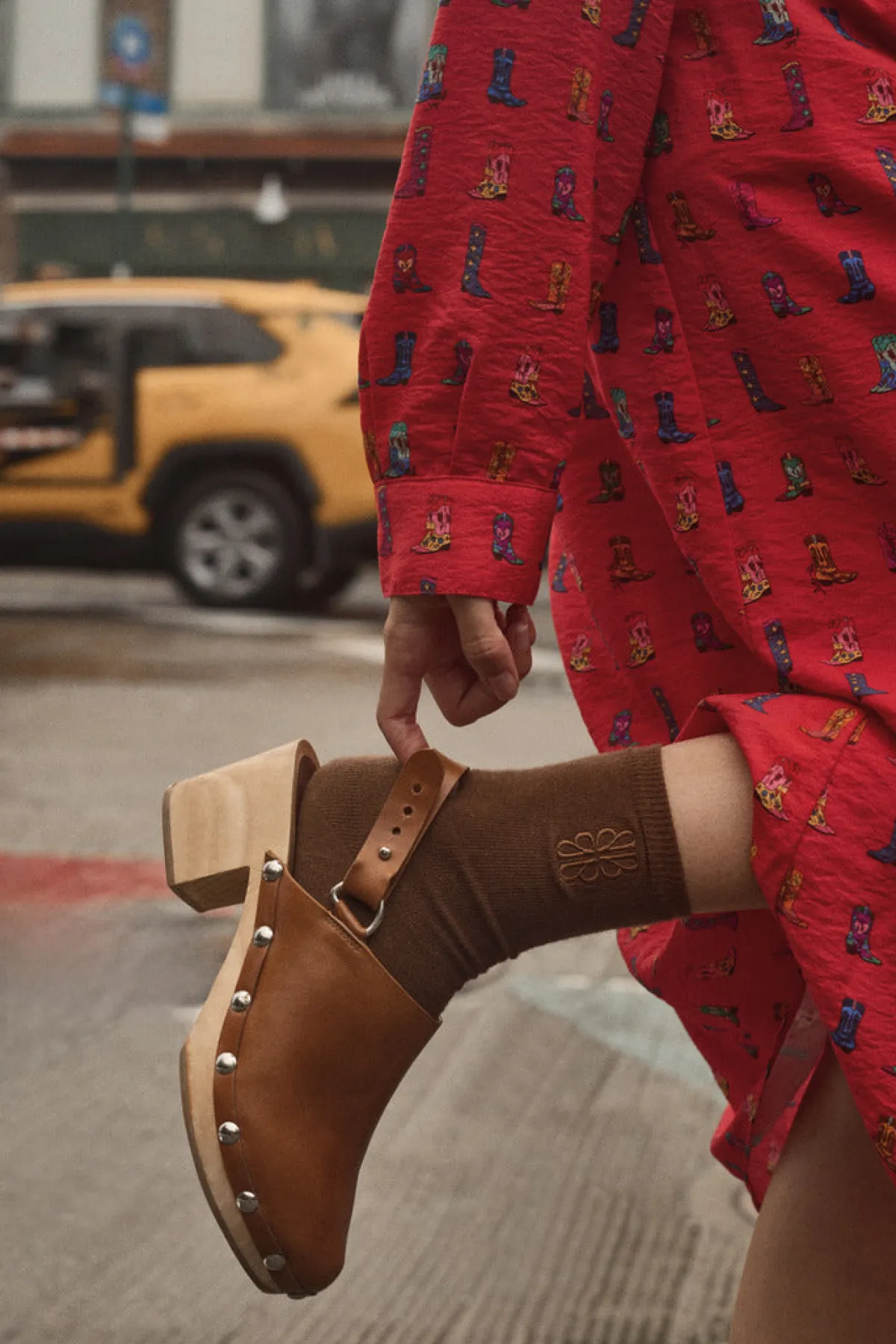 Balzac Paris Chaussettes Tobby Chocolat Flash Sale