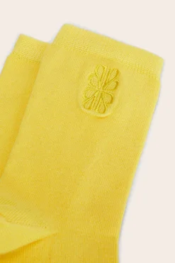 Balzac Paris Chaussettes Tobby Jaune Cheap