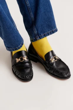 Balzac Paris Chaussettes Tobby Jaune Cheap