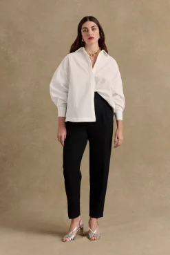Balzac Paris Chemise Arthus seersucker Blanc Fashion