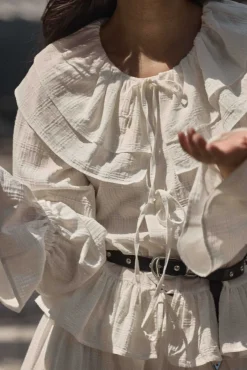 Balzac Paris Chemise Belva Blanc naturel Flash Sale