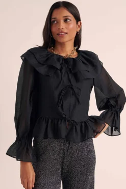 Balzac Paris Chemise Belva Noir Flash Sale
