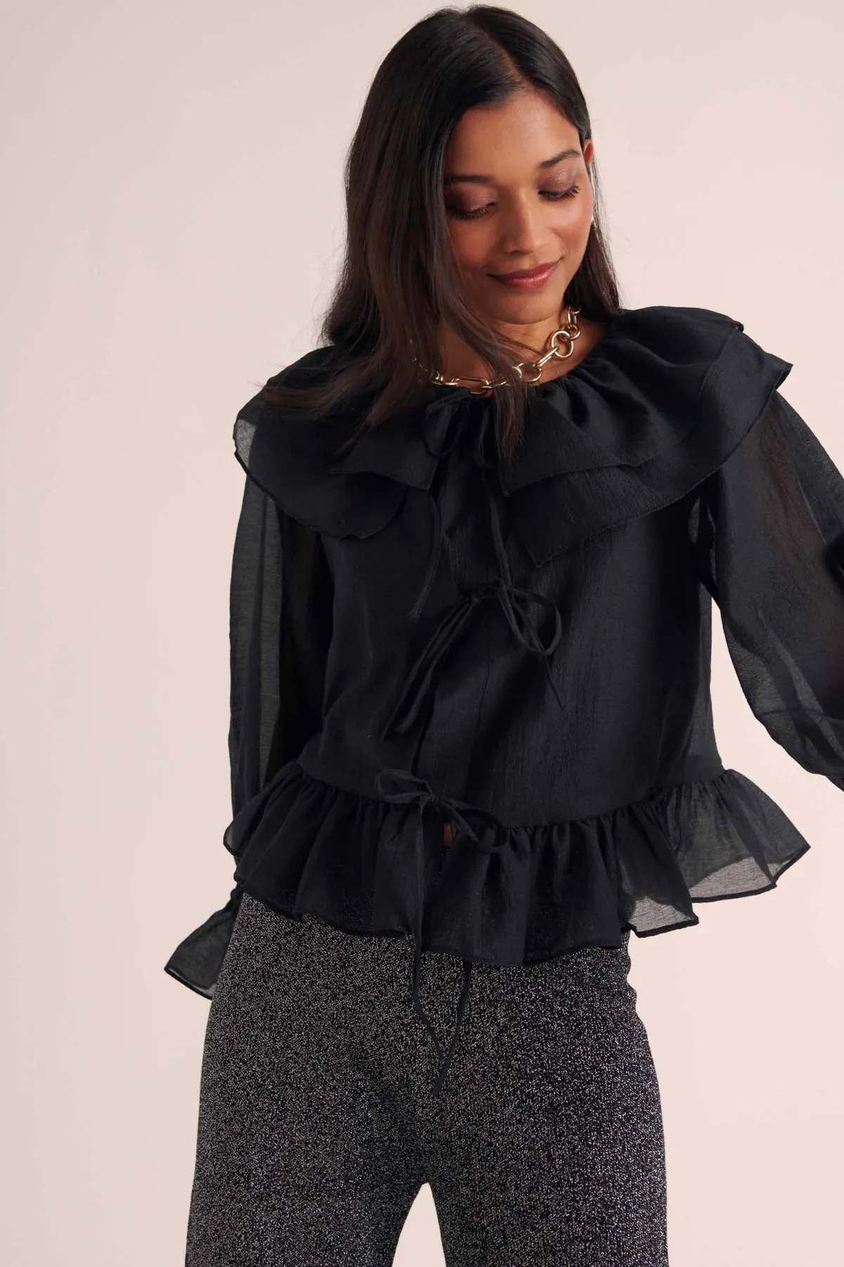 Balzac Paris Chemise Belva Noir Flash Sale