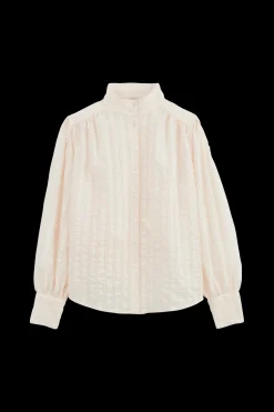 Balzac Paris Chemise Bianca Rose pâle texturé Fashion