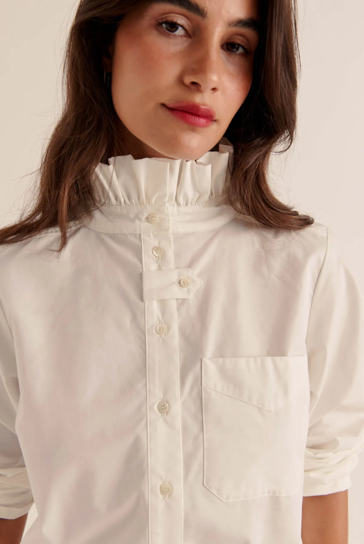 Balzac Paris Chemise Cyrielle Blanc naturel Hot