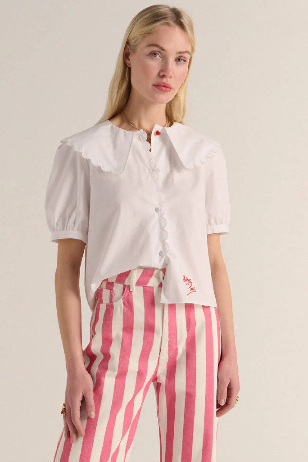 Balzac Paris Chemise Félicie Blanc naturel Cheap