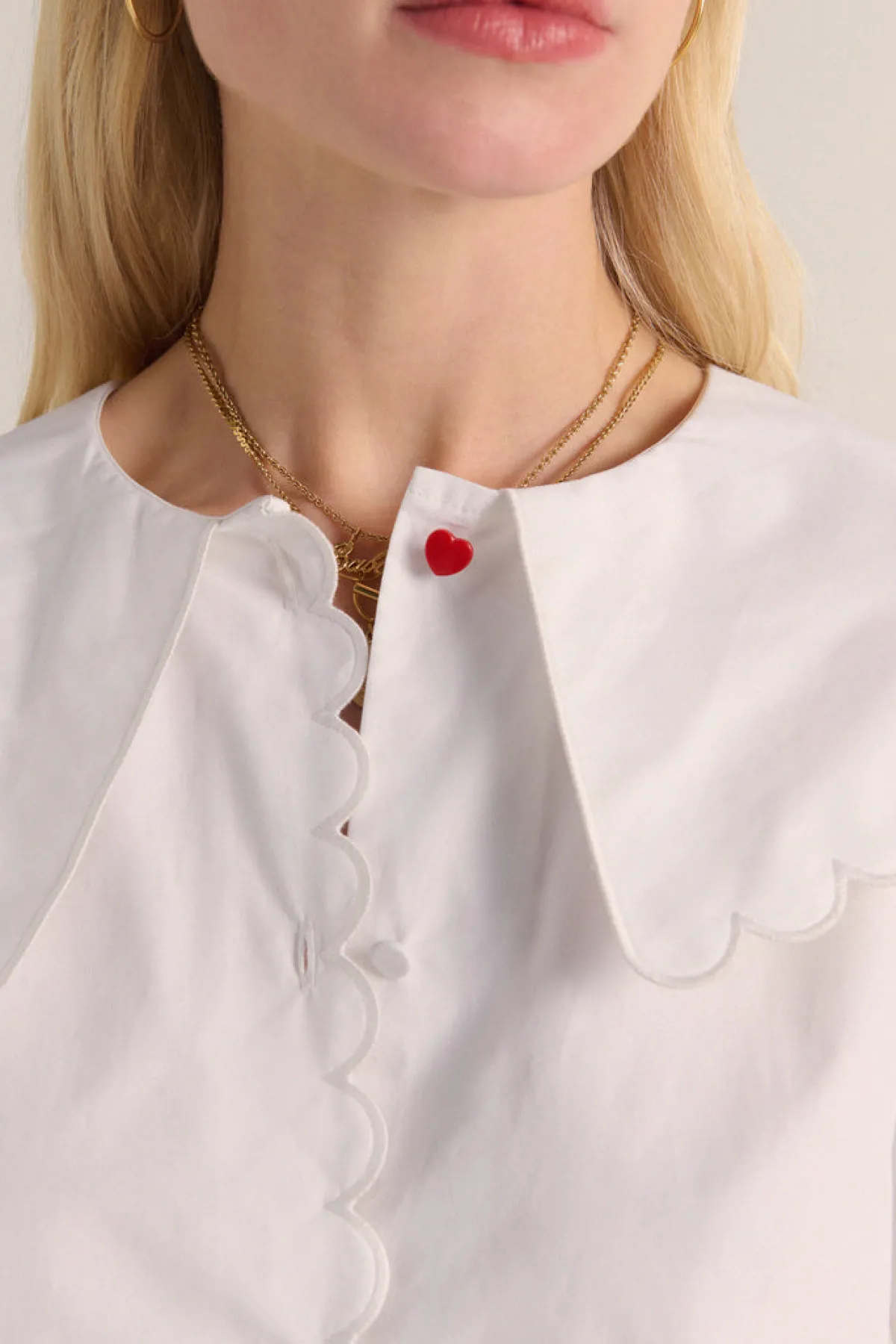Balzac Paris Chemise Félicie Blanc naturel Cheap