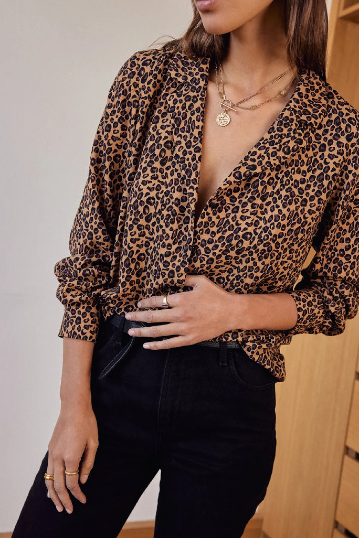 Balzac Paris Chemise George imprimé Léopard Shop