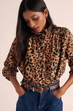 Balzac Paris Chemise Léonor guépard cappuccino Guépard cappucino Hot