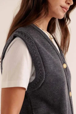 Balzac Paris Gilet Constant Gris Best Sale