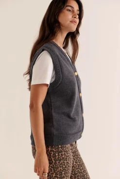 Balzac Paris Gilet Constant Gris Best Sale