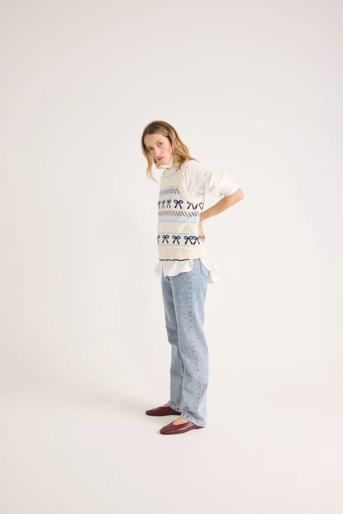 Balzac Paris Jean Fauve Bleu glacier Outlet