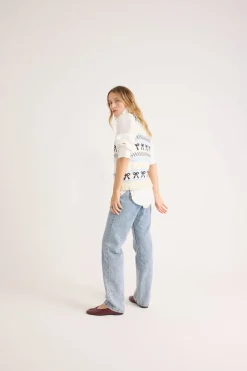 Balzac Paris Jean Fauve Bleu glacier Outlet