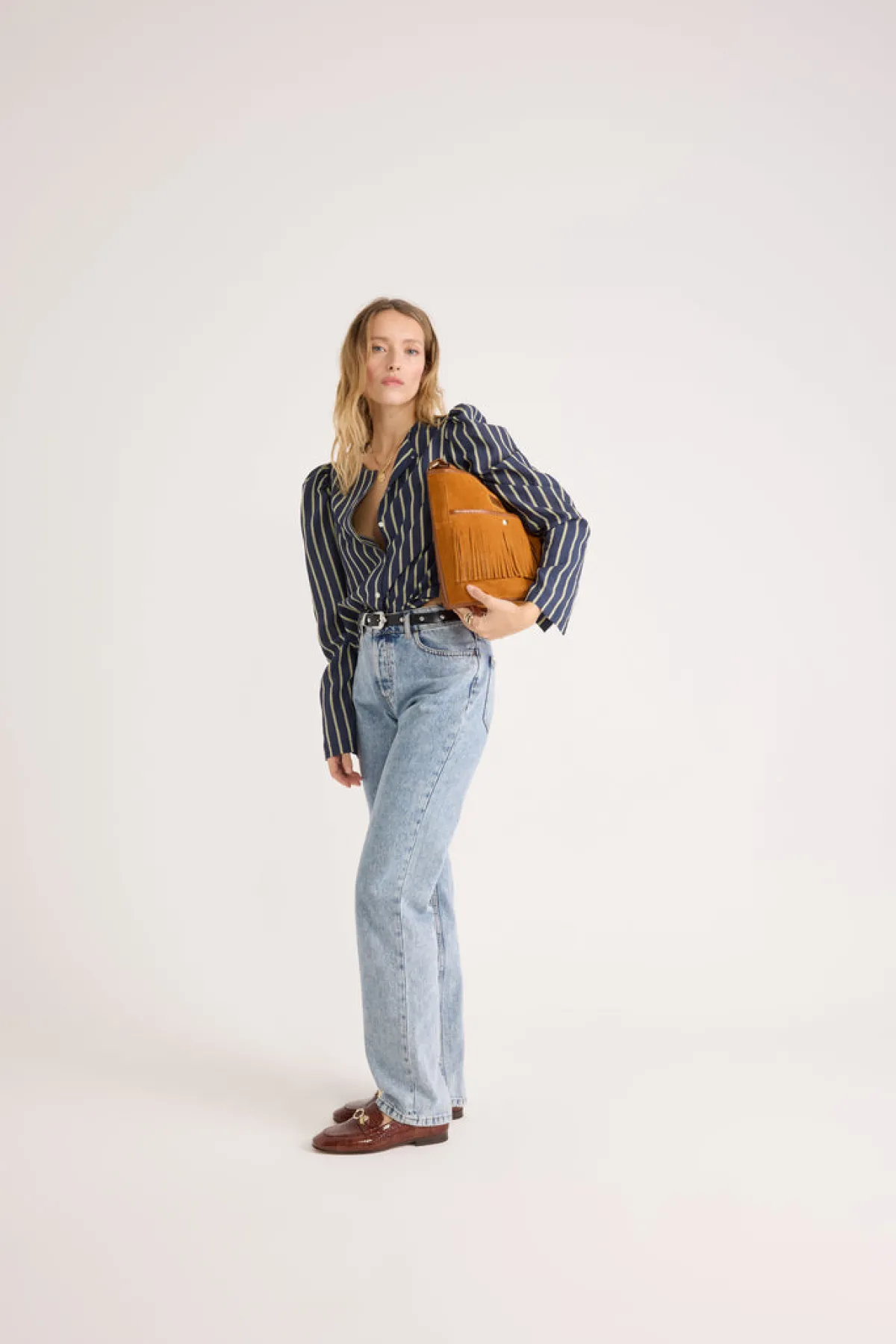 Balzac Paris Jean Fauve Bleu glacier Outlet