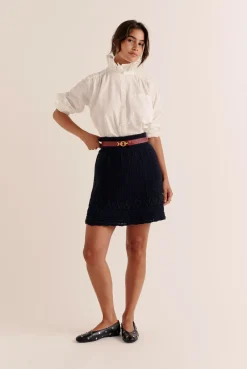 Balzac Paris Jupe Phoebe Marine Hot