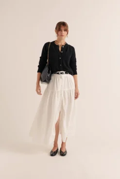 Balzac Paris Jupe Salina Blanc naturel Shop